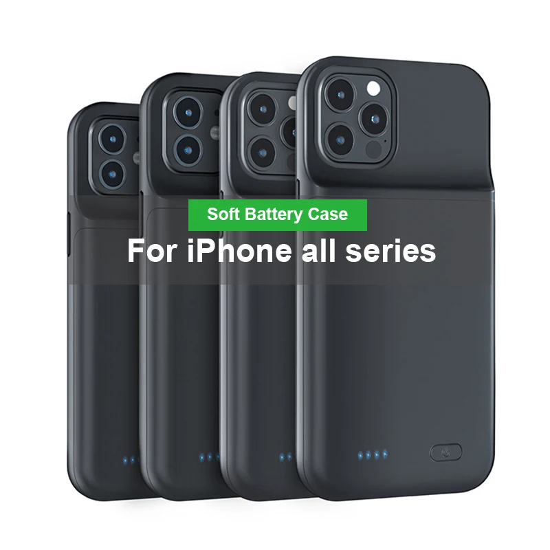 Phone Cases That Charge Your Phone - 6800mAh Battery Charger Case Powerbank For