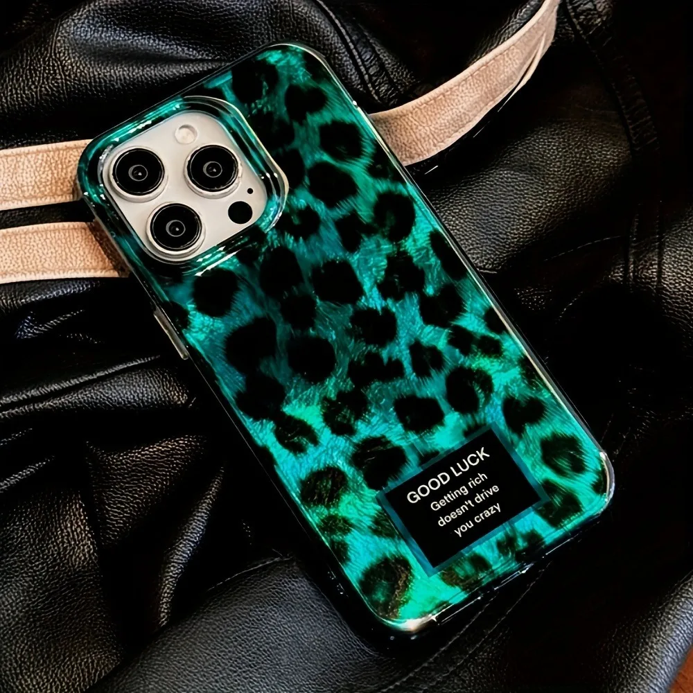 Phone Cases Xs Max - Retro Laser Cute Leopard Print Phone