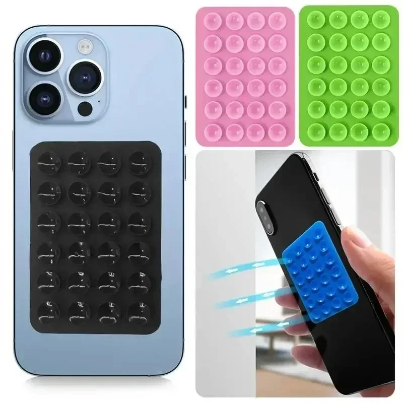 Phone Cases Apple - Multifunctional Silicone Suction Phone Holder Mat