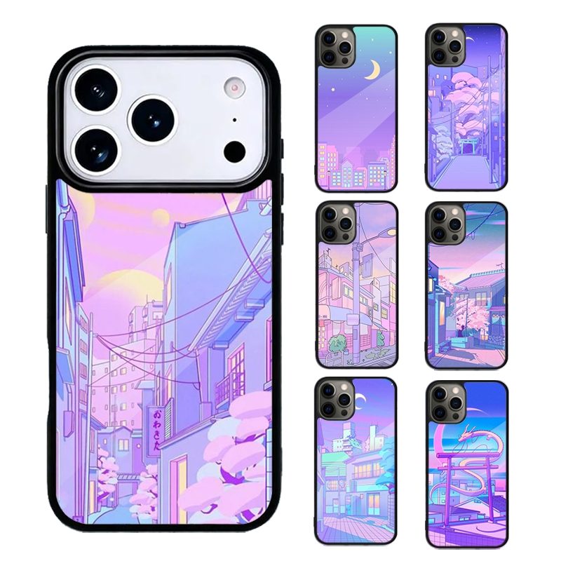 Phone Cases Kyoto - Pastel Japan Kyoto City Phone Case