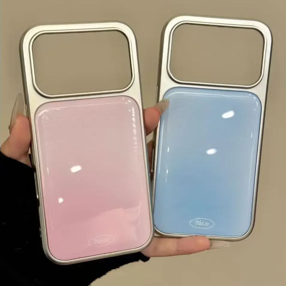 Phone Cases That Charge Your Phone - Pink Blue English Label Personality Phone