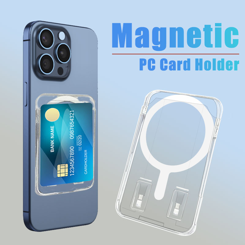 Phone Cases That Hold Cards - Transparent Card Holder For Magsafe For