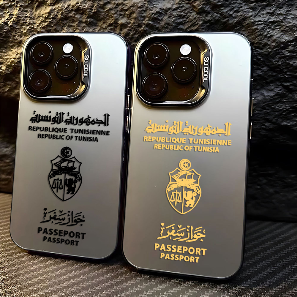 Phone Cases Vape - Tunisia Passport Phone Case For iPhone