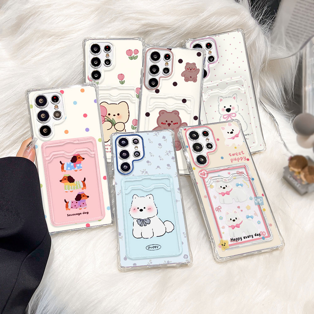 Phone Cases That Hold Cards - Card Holder Animal Phone Case For