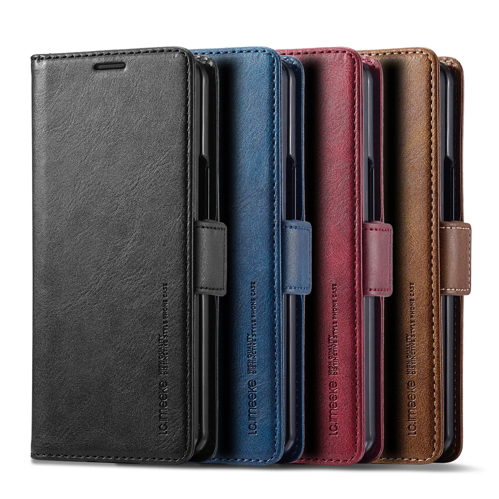 Phone Cases That Hold Cards - Leather Wallet Phone Case For Samsung
