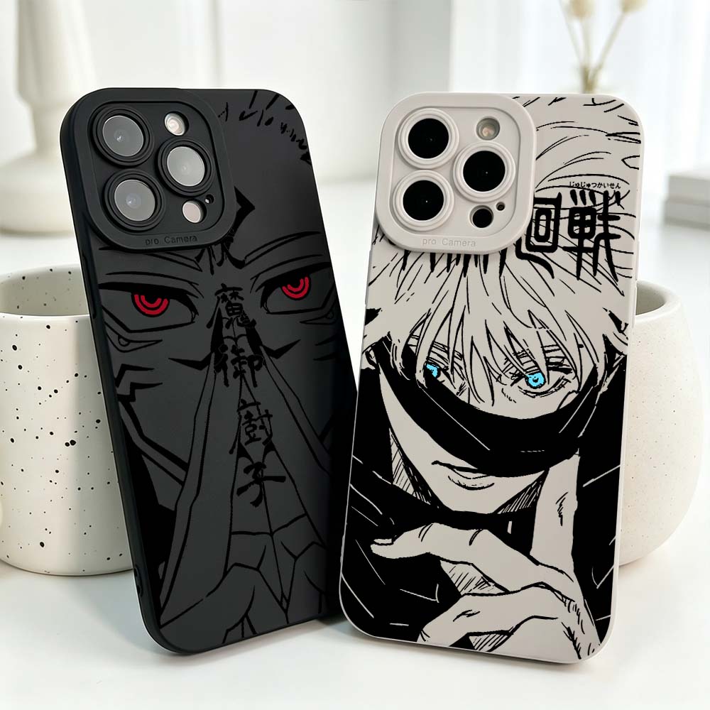 Phone Cases Xs Max - Anime Jujutsu Kaisen Cool Cover Silicone