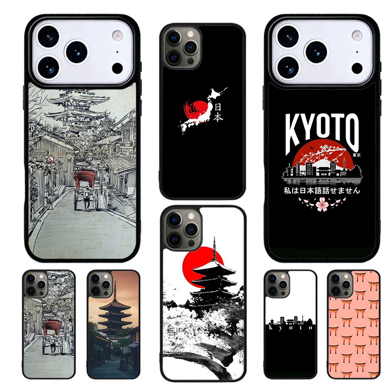 Phone Cases Kyoto - Kyoto Japan Old Capital Pattern Phone