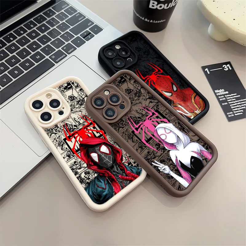 Spiderman Miles Morales Gwen M - Phone Cases Apple 评论和价格