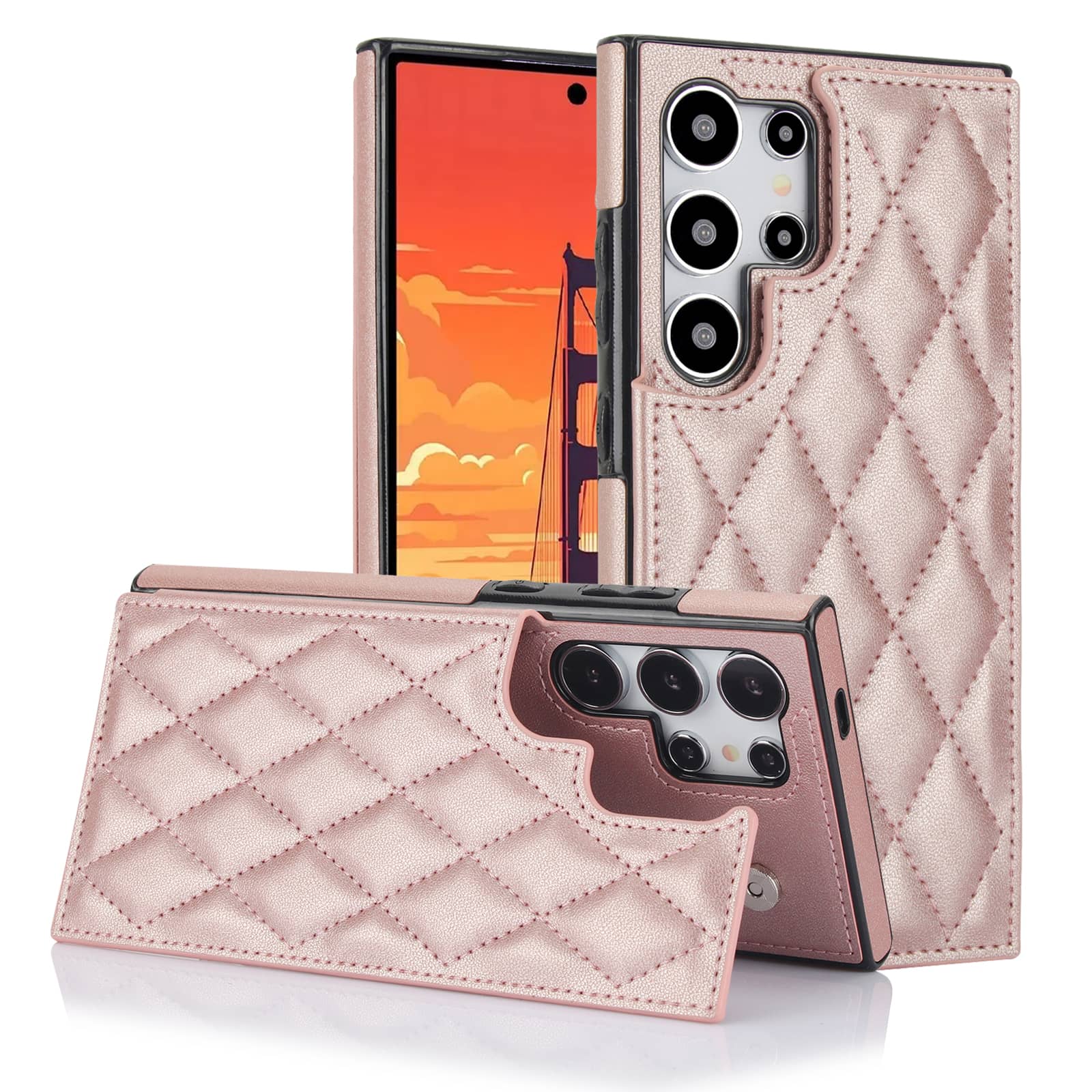 For Samsung Galaxy S25 Ultra S - Leather Folio Wallet Case 评论和价格
