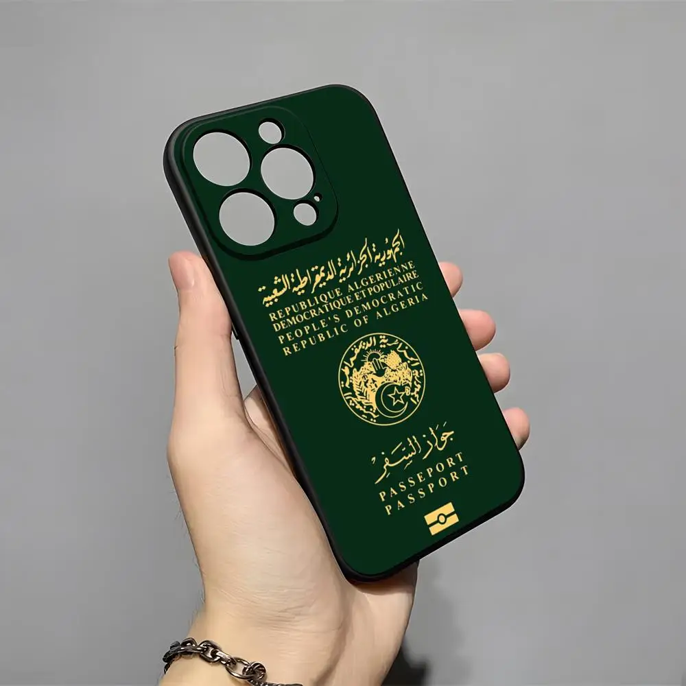 Algeria Map Flag Passport Phon - Phone Cases Vape 评论和价格