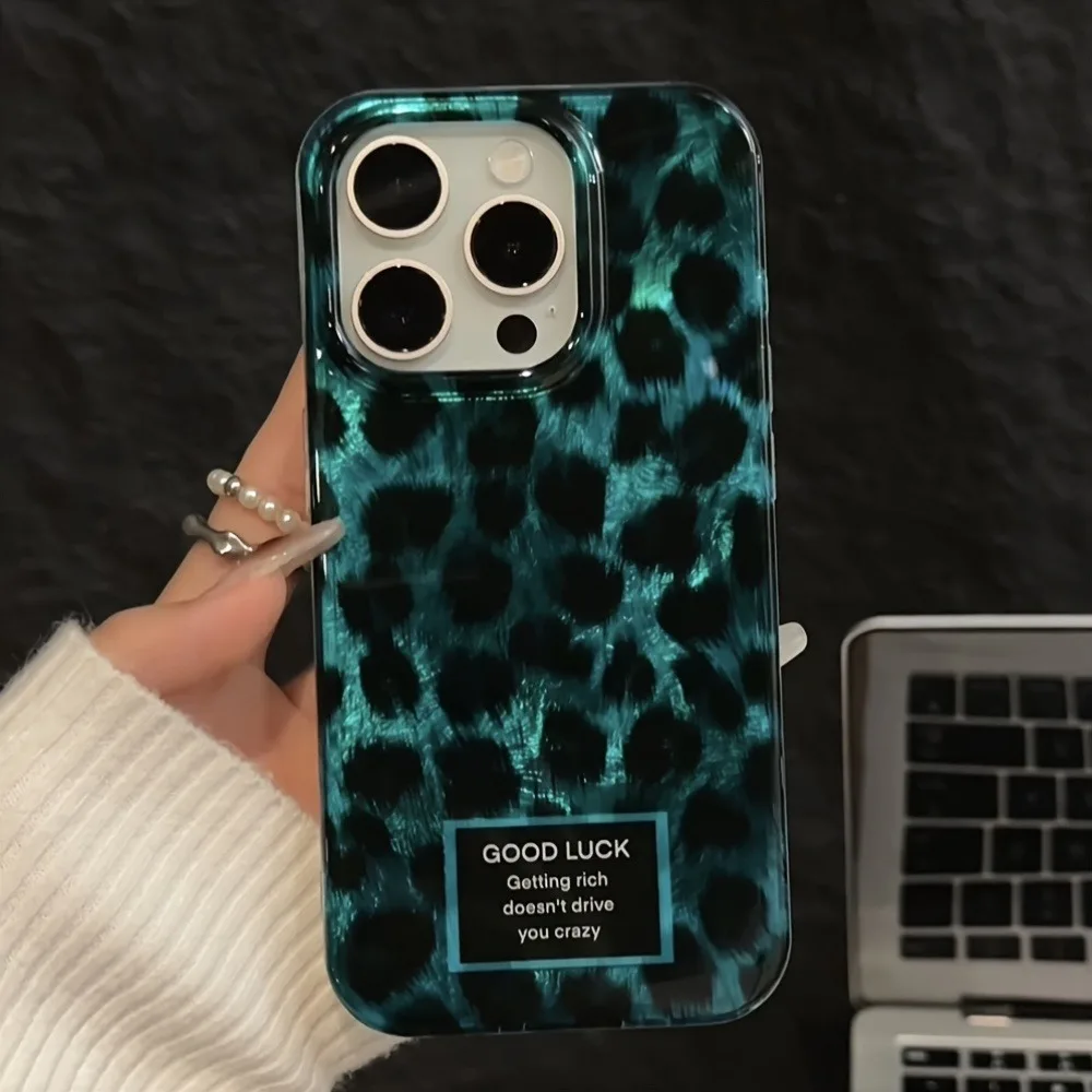 Retro Laser Cute Leopard Print - Phone Cases Xs Max 评论和价格