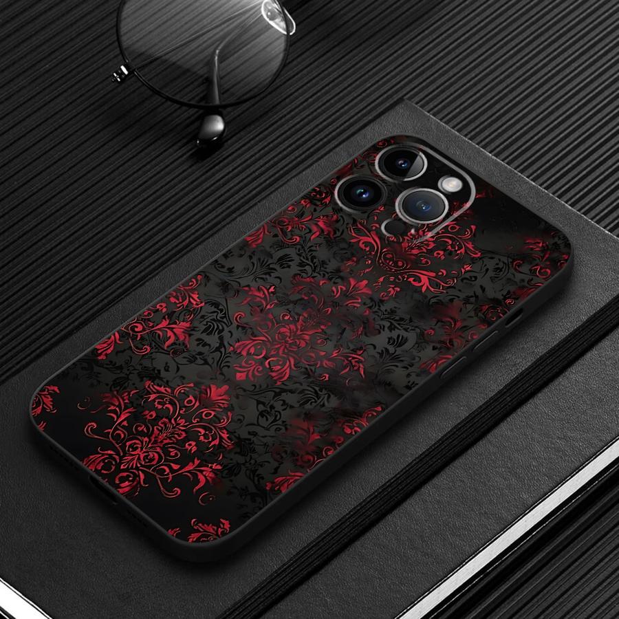 Black And Red Sexy Lace Phone  - Phone Cases Xs Max 评论和价格