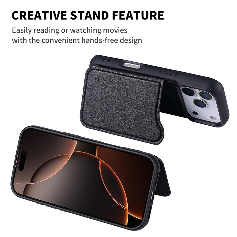 For Magsafe Magnetic Flip Leat - Phone Cases That Hold Cards 评论和价格