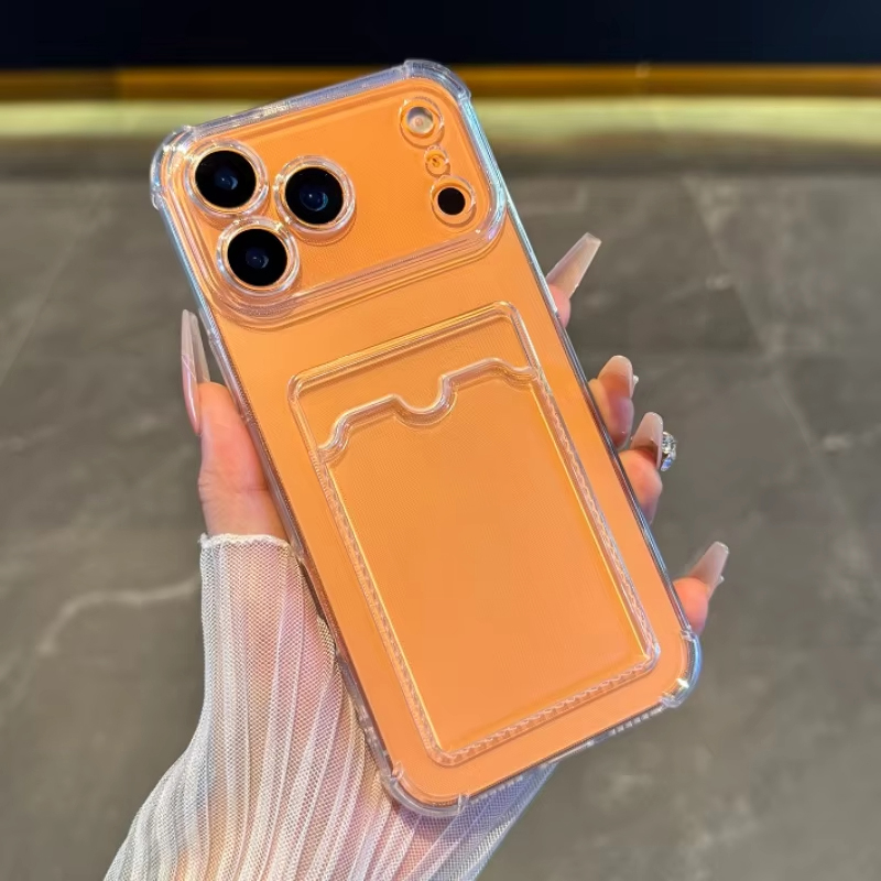 Transparent Card Slot Holder C - Phone Cases That Hold Cards 评论和价格