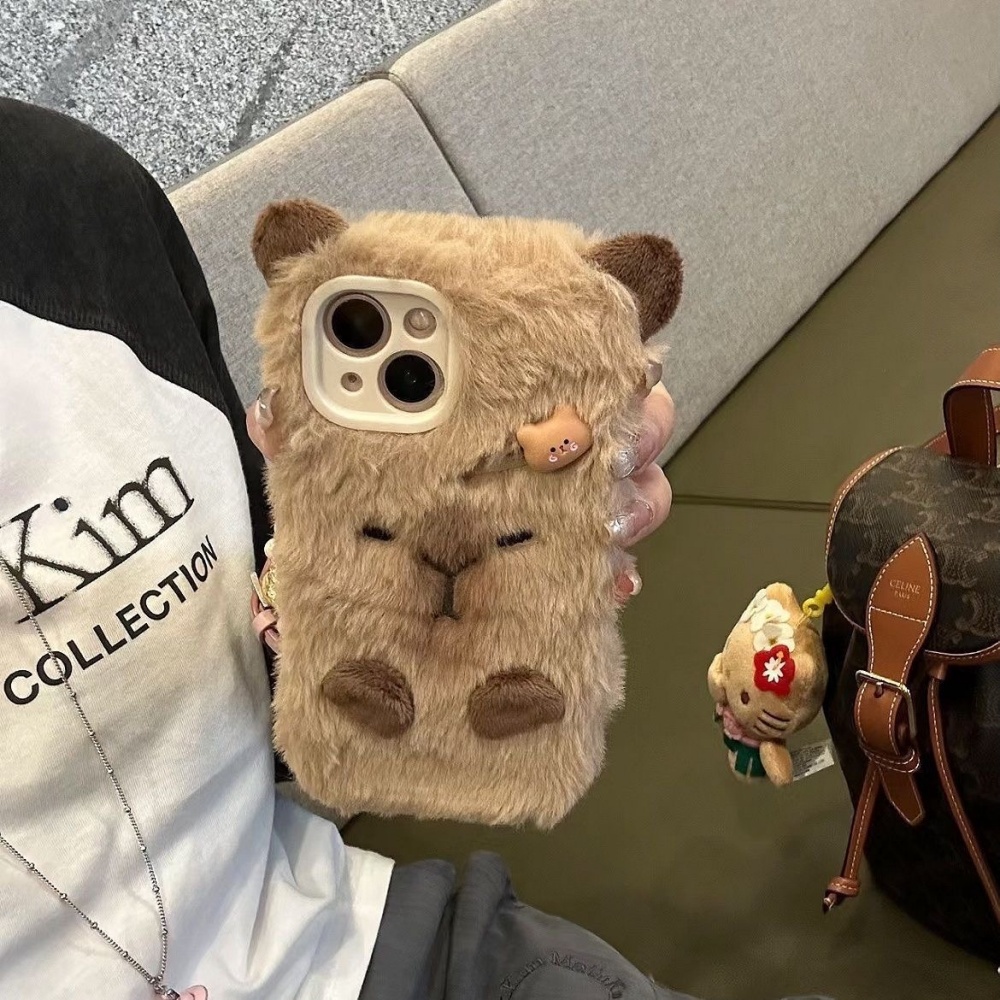 Luxury Capybara Fluffy Fur Pho - Phone Cases Apple 评论和价格