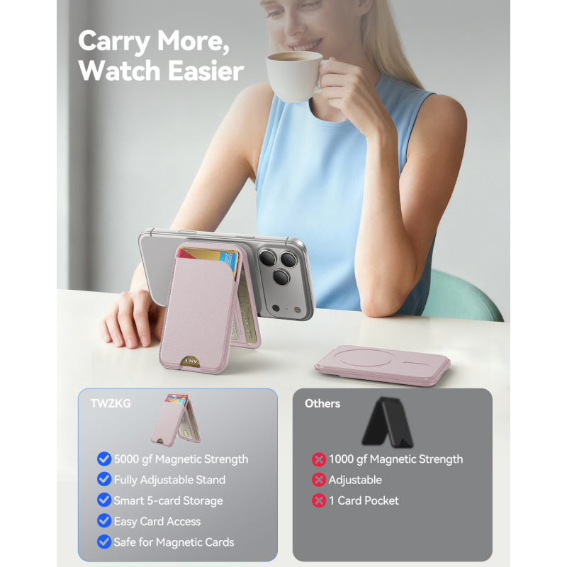MagSafe Phone Stand Wallet for - Phone Cases That Hold Cards 评论和价格