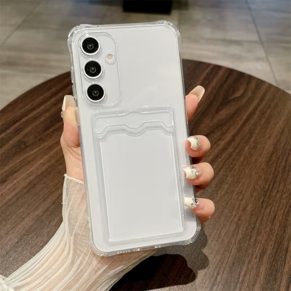 Luxury Transparent With Card H - Phone Cases That Hold Cards 评论和价格