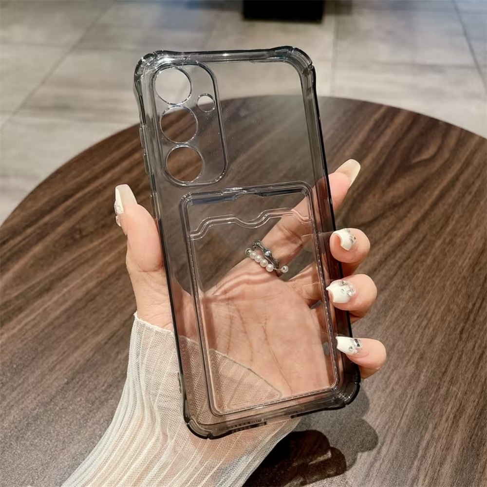 Luxury Transparent With Card H - Phone Cases That Hold Cards 评论和价格