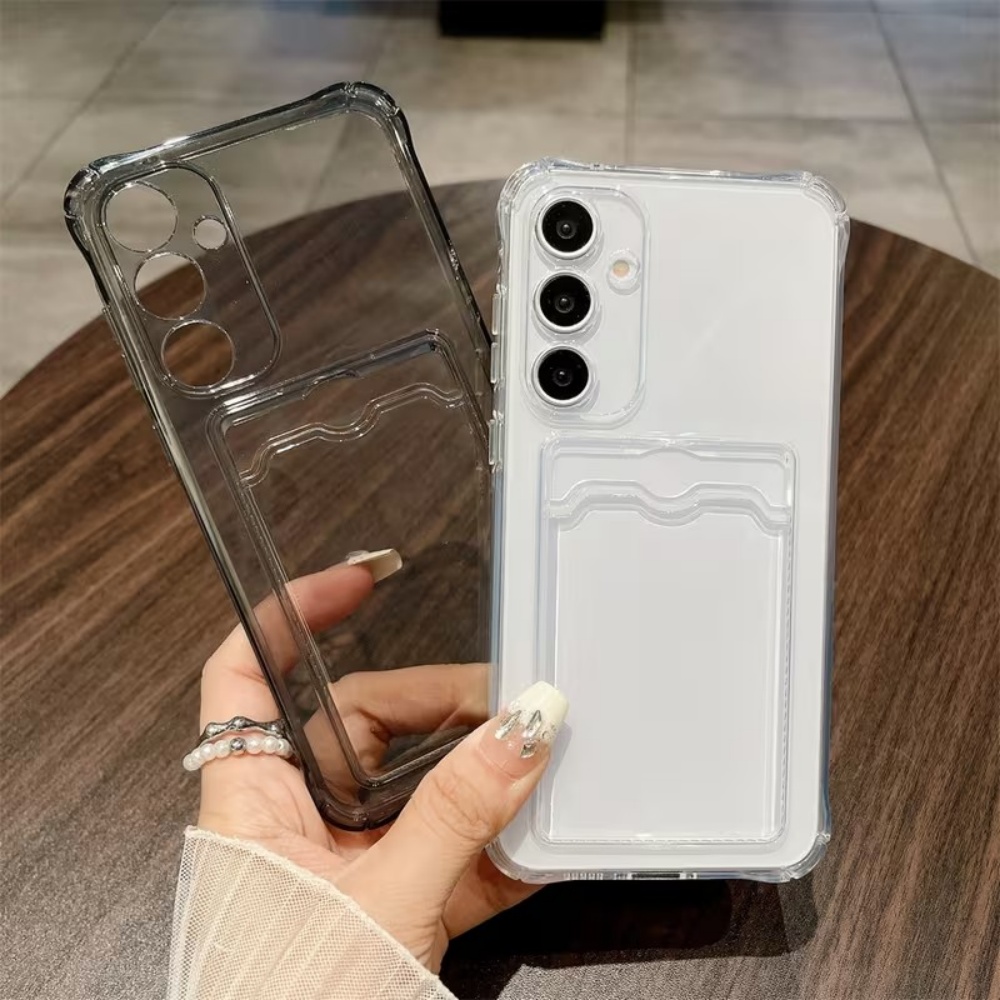 Luxury Transparent With Card H - Phone Cases That Hold Cards 评论和价格