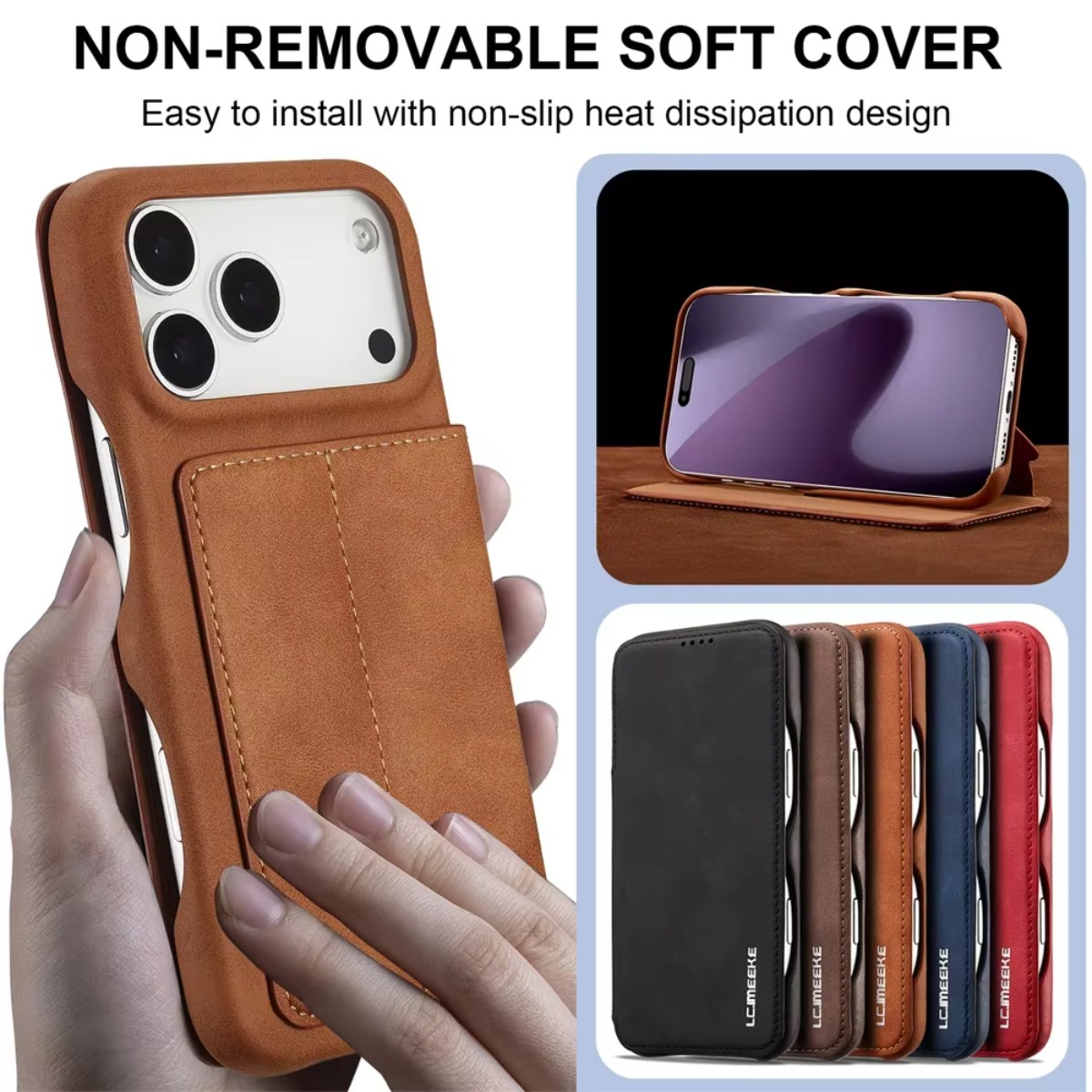 Leather Wallet Magnetic Flip C - Phone Cases That Hold Cards 评论和价格