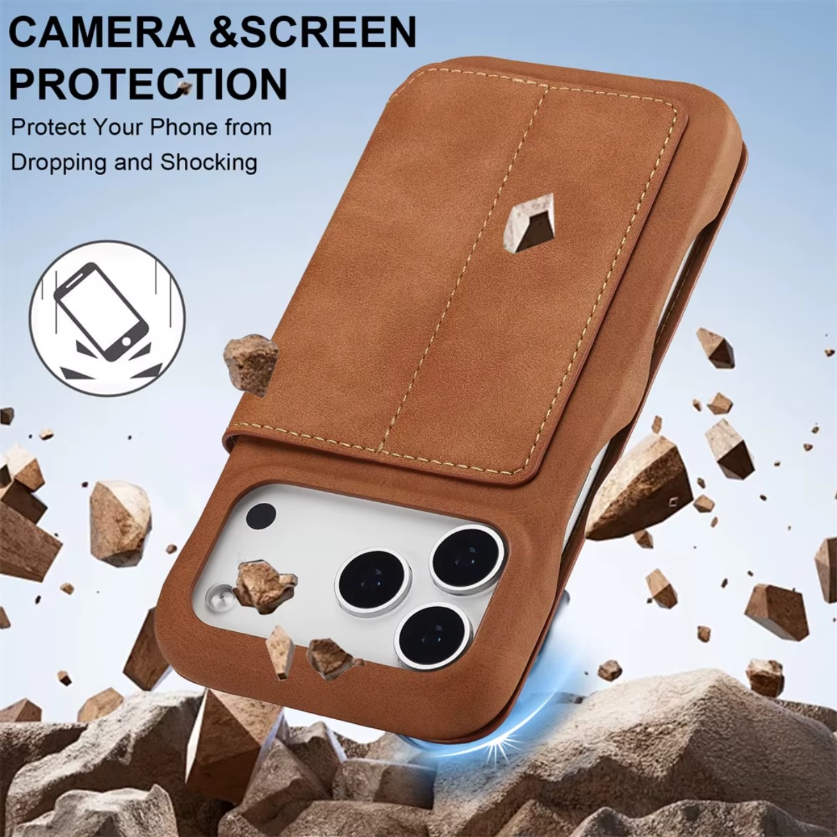Leather Wallet Magnetic Flip C - Phone Cases That Hold Cards 评论和价格