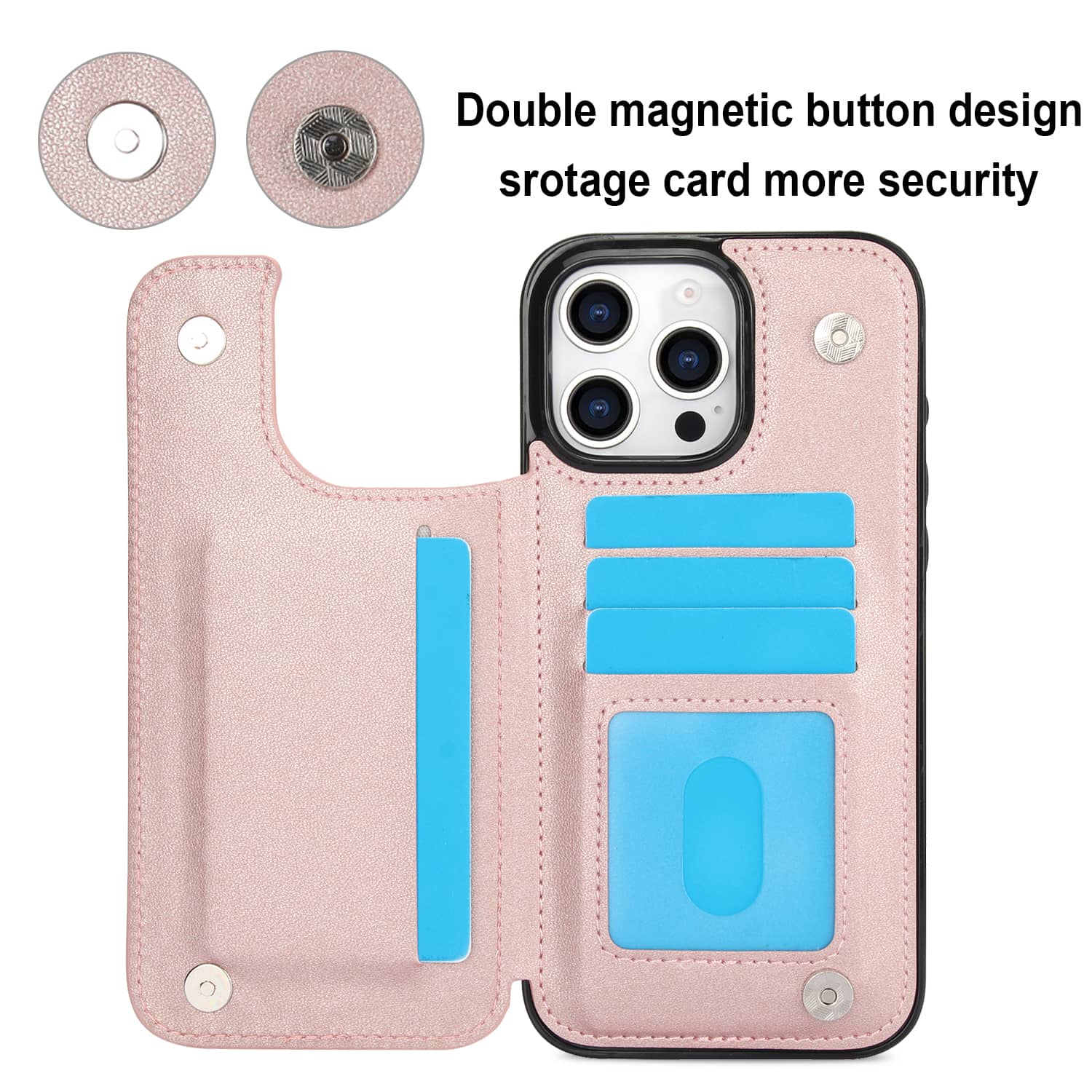 For iPhone 16 Pro Max iPhone 1 - Leather Folio Wallet Case 评论和价格