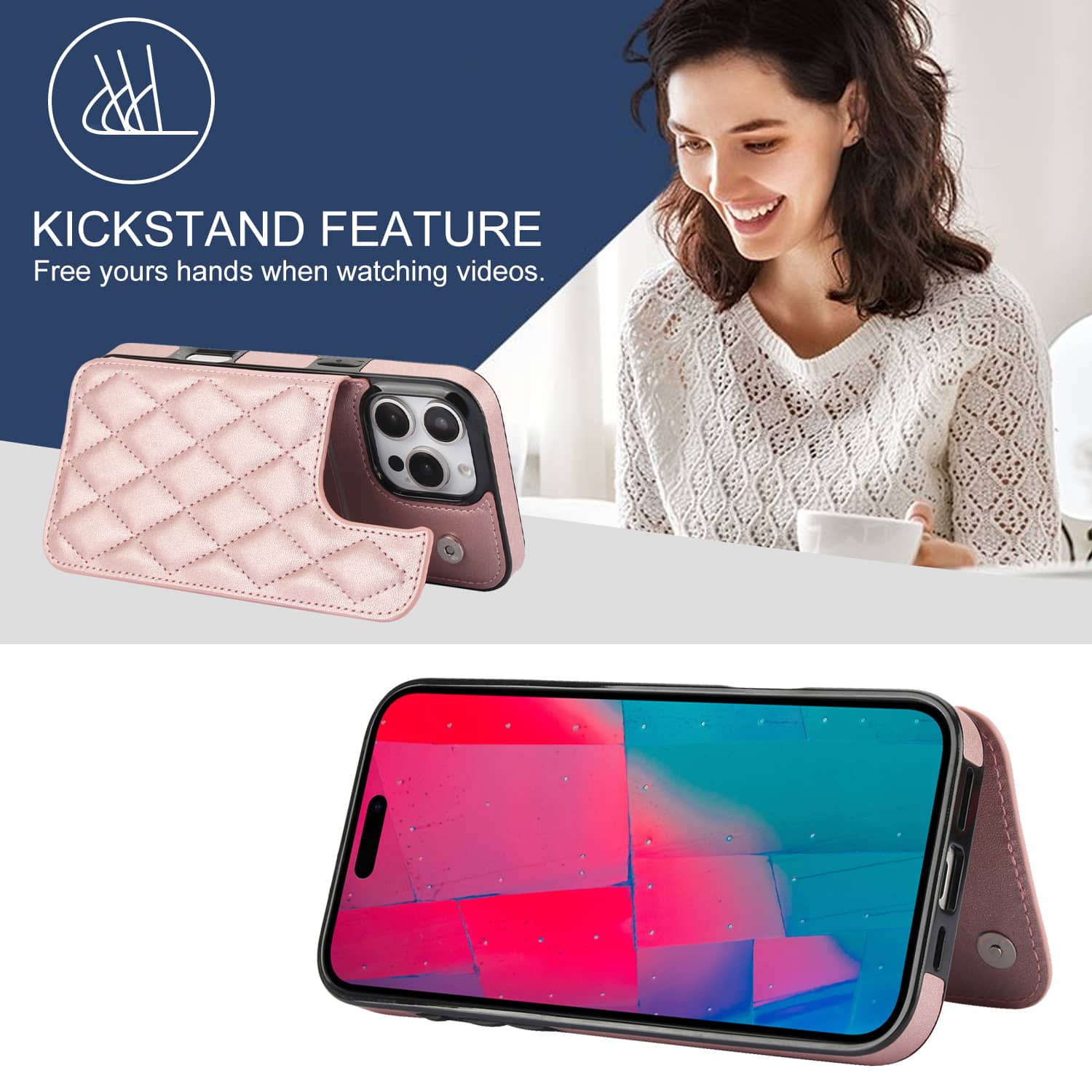 For iPhone 16 Pro Max iPhone 1 - Leather Folio Wallet Case 评论和价格