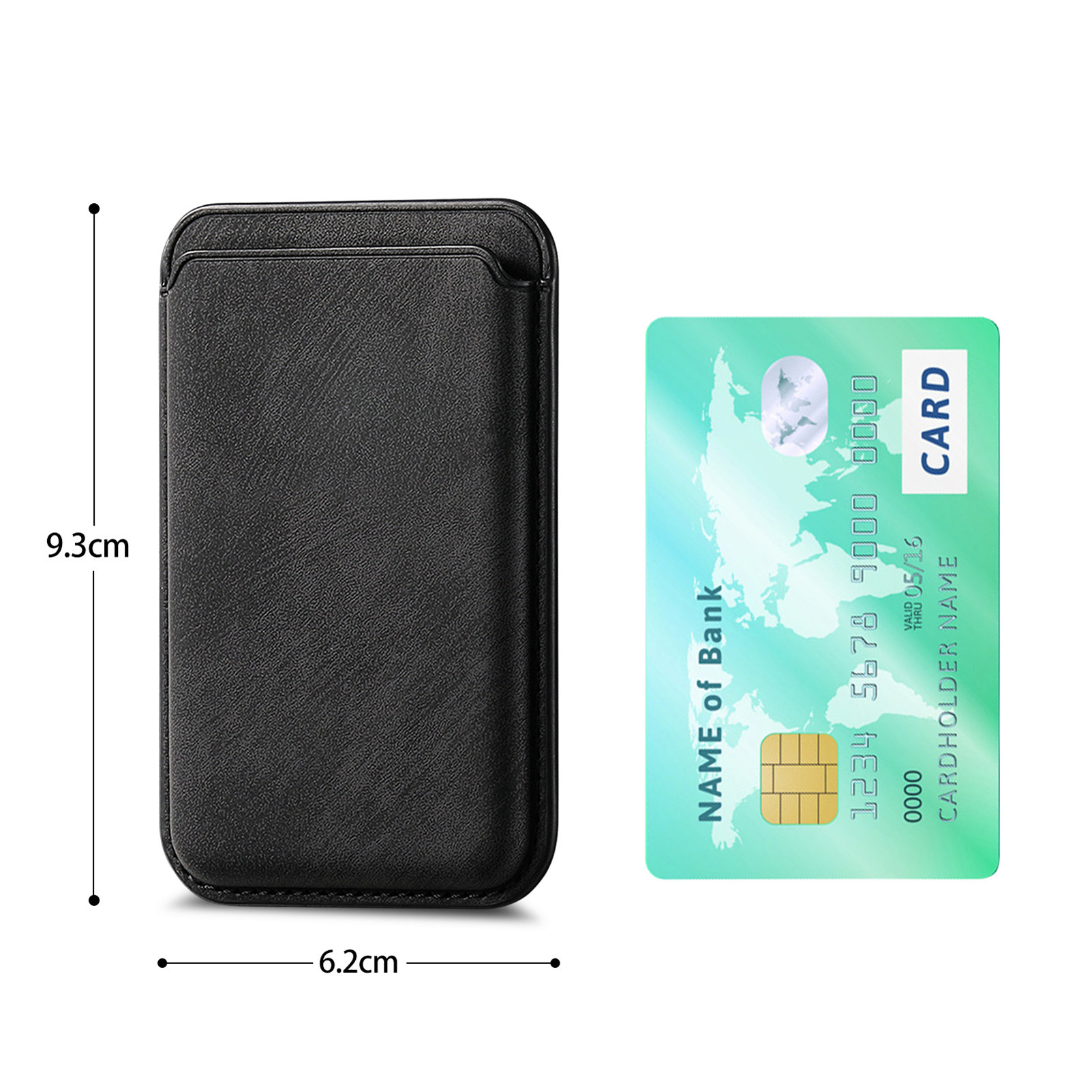 Retro Matte PU Leather Card Ba - Phone Cases That Hold Cards 评论和价格