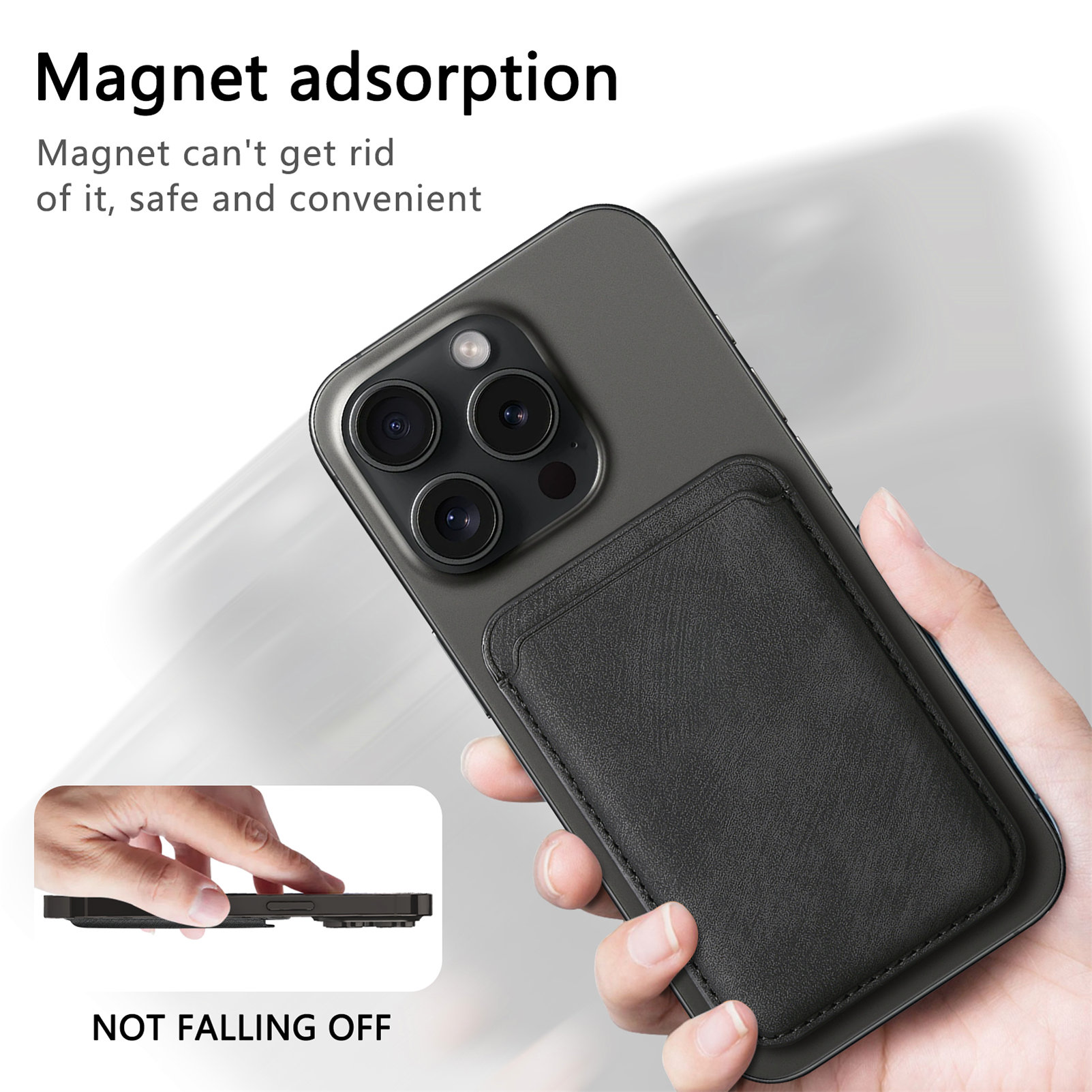 Retro Matte PU Leather Card Ba - Phone Cases That Hold Cards 评论和价格