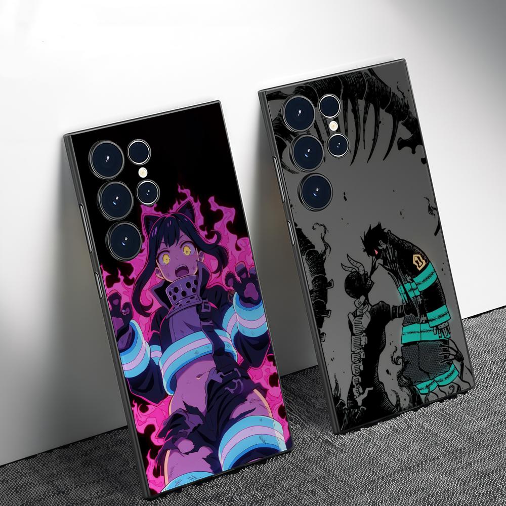 Anime F-Fire Force Phone Case  - Phone Cases Samsung S25 Ultra 评论和价格