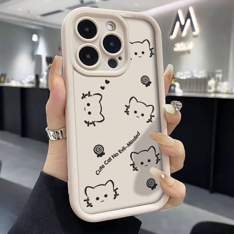 Fashion Cute Cat Case For Real - Realme Note 50 评论和价格