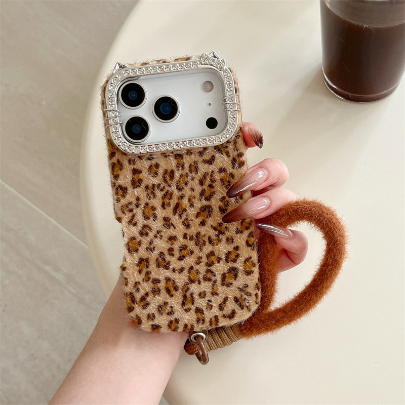 Luxury diamond-encrusted leopa - Phone Cases Apple 评论和价格