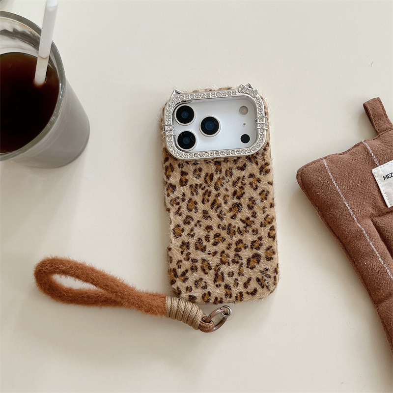 Luxury diamond-encrusted leopa - Phone Cases Apple 评论和价格