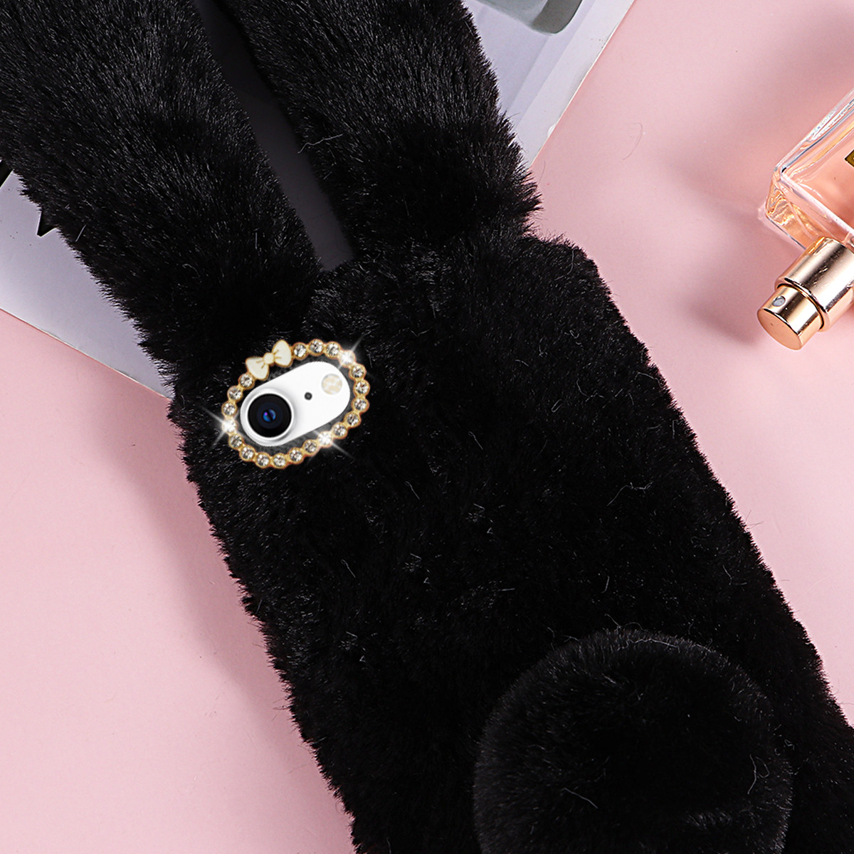 Black Adorable Rabbit Design S - Phone Cases Apple 评论和价格