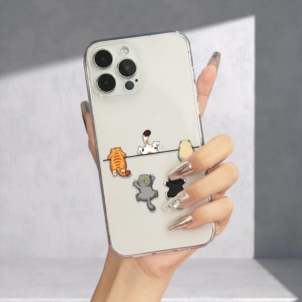 Five Cute Cat Pattern Phone Ca - Phone Cases Xs Max 评论和价格