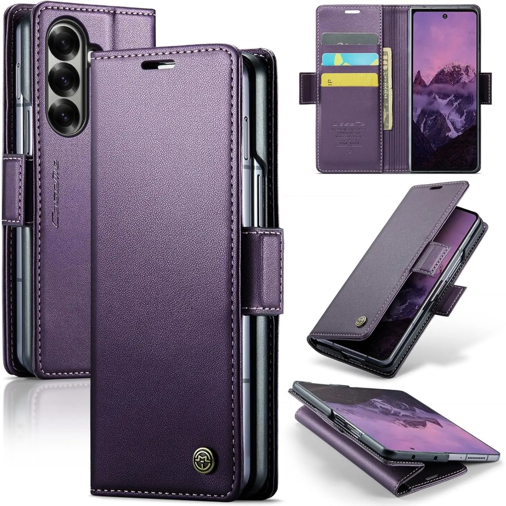 Bestseller Folio Flip RFID Lea - Leather Folio Wallet Case 评论和价格