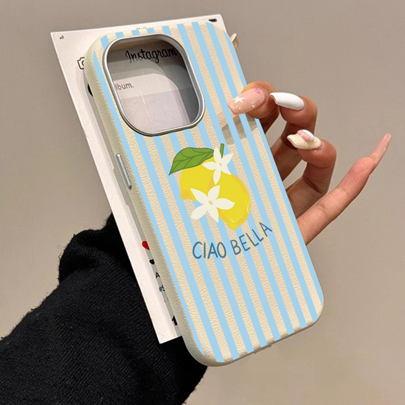 Lemon Striped Retro Design Sui - Phone Cases Samsung S25 Ultra 评论和价格