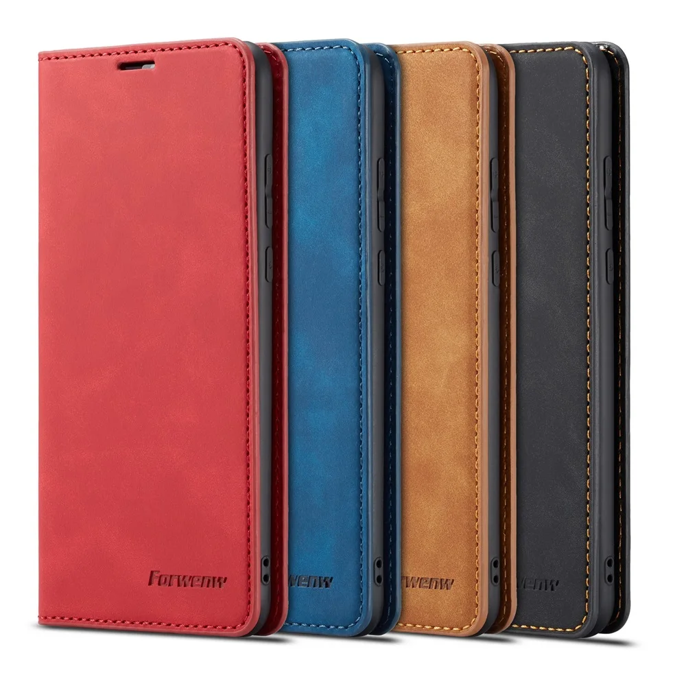 Leather Wallet Case for Huawei - Leather Folio Wallet Case 评论和价格