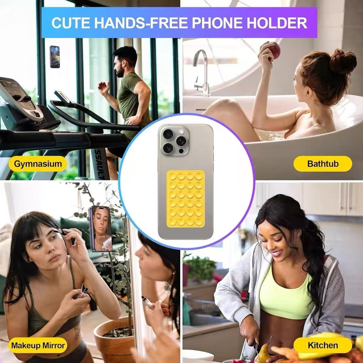 Multi functional silicone suct - Phone Cases Apple 评论和价格