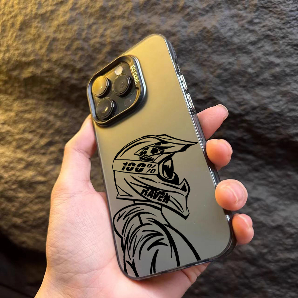 Motorcycle Rider Creative Phon - Phone Cases Vape 评论和价格