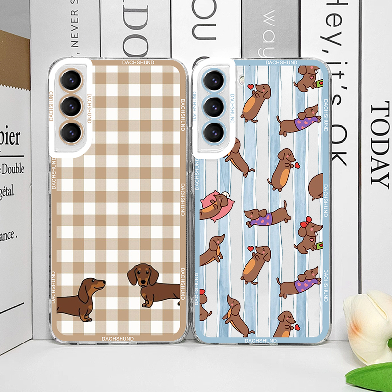 Cute Sausage Dog Phone Case fo - Phone Cases Samsung S25 Ultra 评论和价格