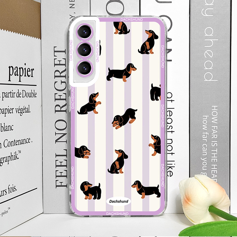 Cute Sausage Dog Phone Case fo - Phone Cases Samsung S25 Ultra 评论和价格