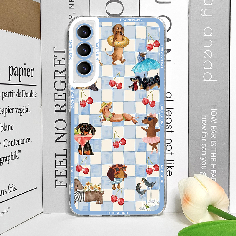Cute Sausage Dog Phone Case fo - Phone Cases Samsung S25 Ultra 评论和价格