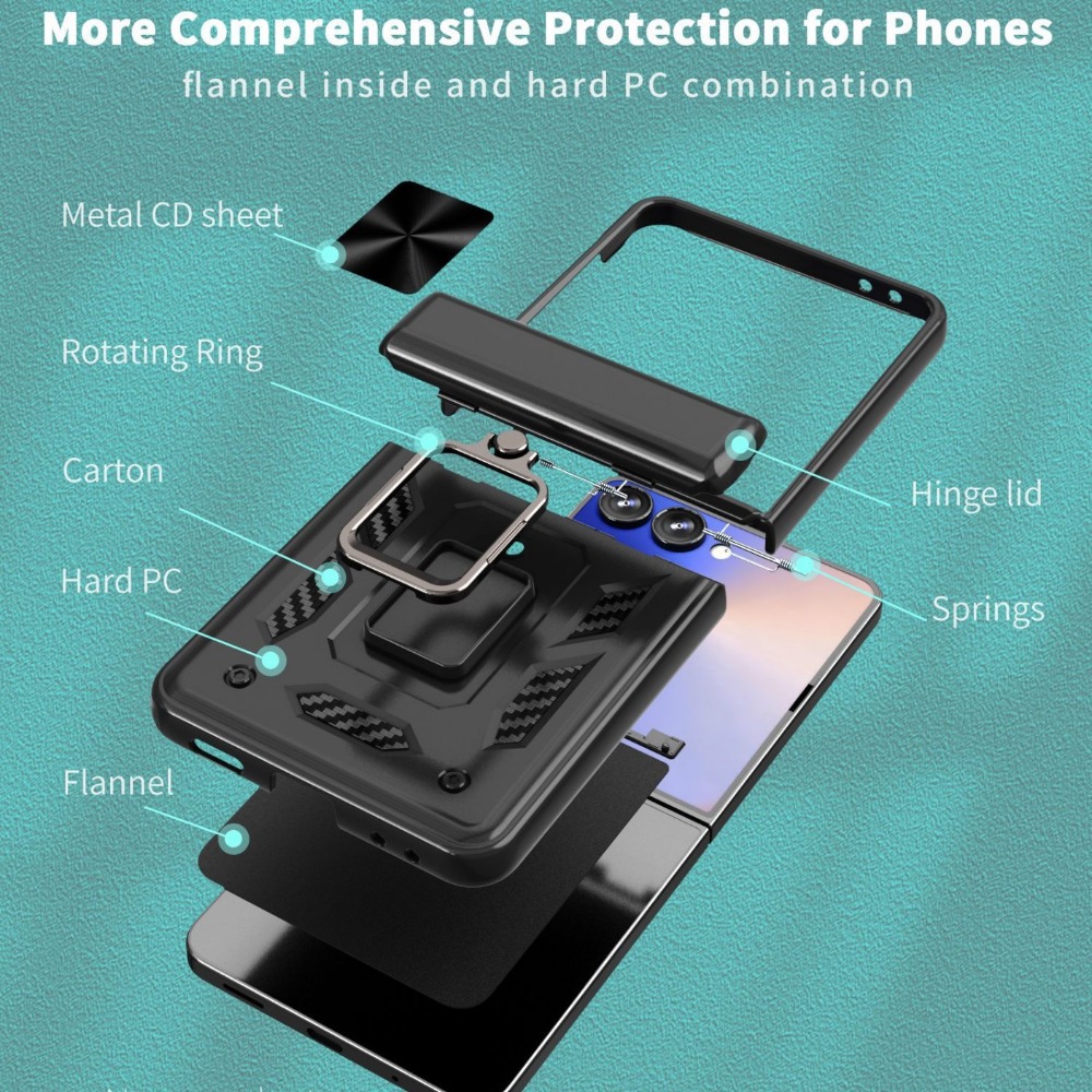 For Samsung Galaxy Z Flip 8 7  - Military Grade Case 评论和价格