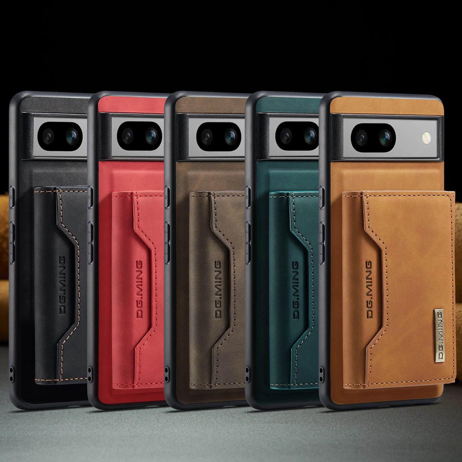 Magnetic Wallet Cards Solt Lea - Leather Folio Wallet Case 评论和价格
