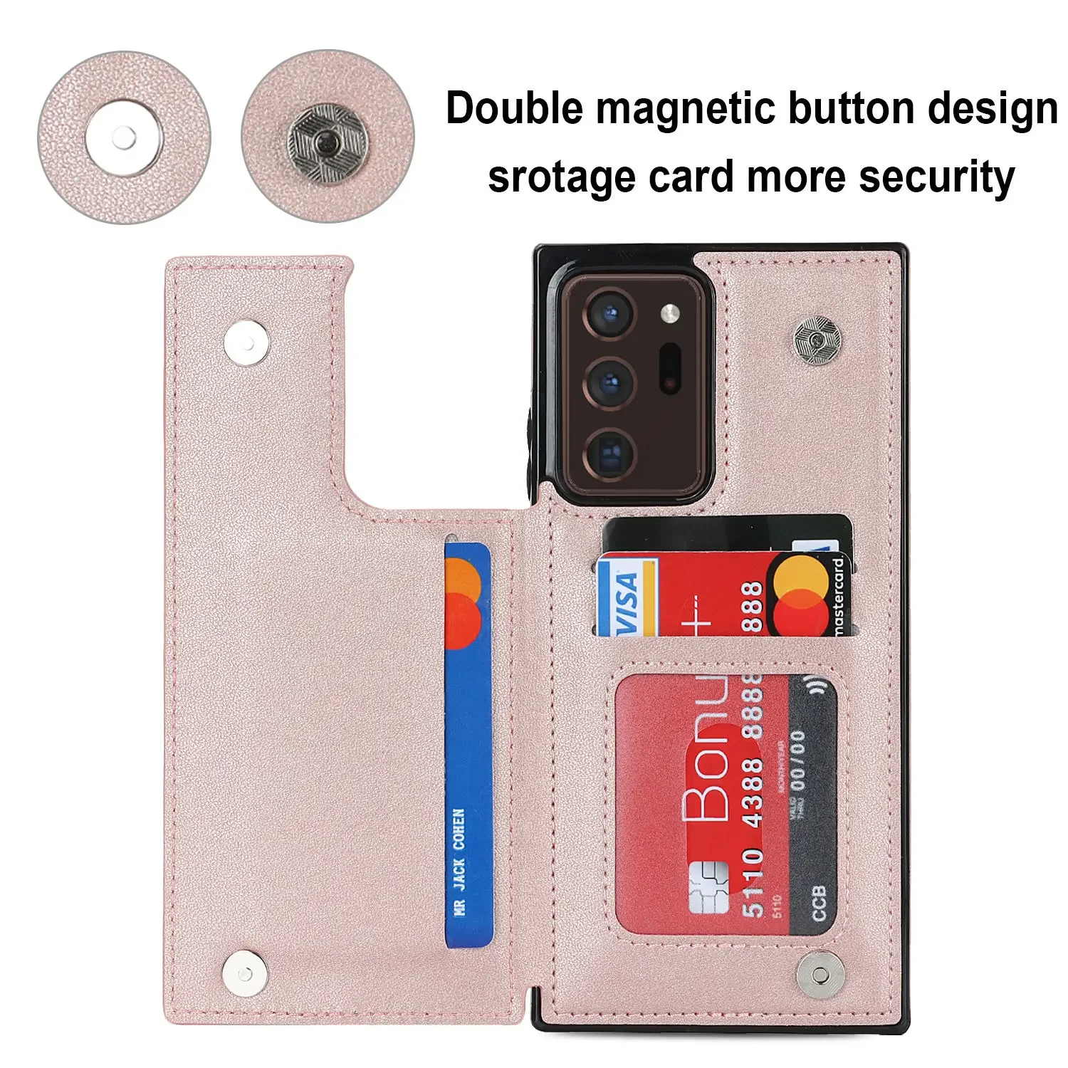 For Samsung Galaxy Note 10 Plu - Leather Folio Wallet Case 评论和价格