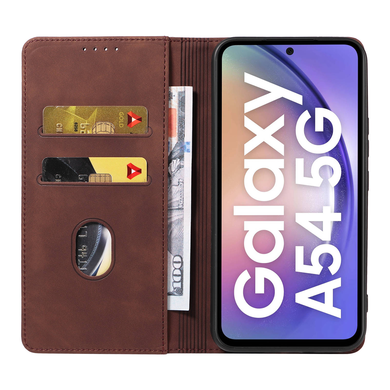Flip Wallet Case for Samsung G - Leather Folio Wallet Case 评论和价格
