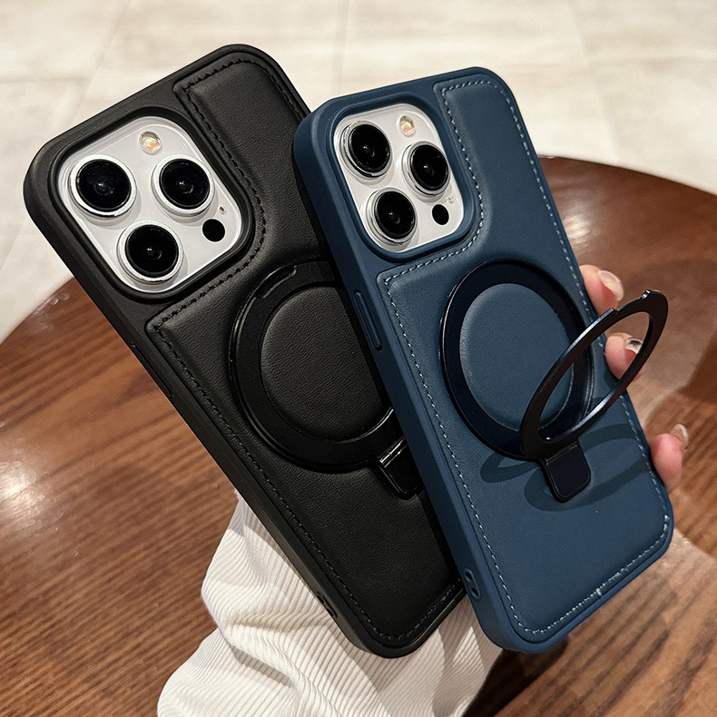 PU Leather Magnetic Case for A - Phone Cases That Charge Your Phone 评论和价格