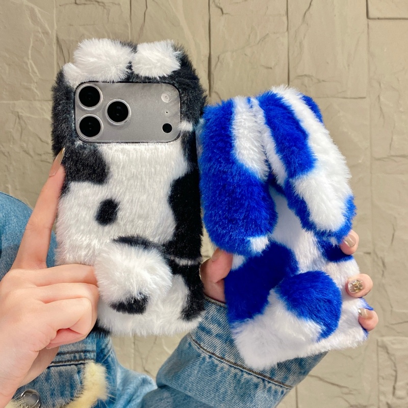 Cute Rabbit Design Fluffy Phon - Phone Cases Apple 评论和价格