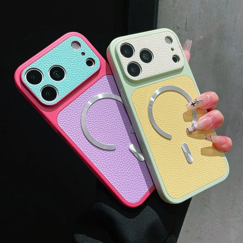 Official Leather Magnetic Phon - Phone Cases Vogue 评论和价格